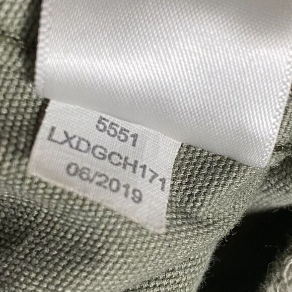 Aeropostale Sz L Cropped Cargo Utility Jacket Camo Green White Raw Hem - Picture 10 of 12